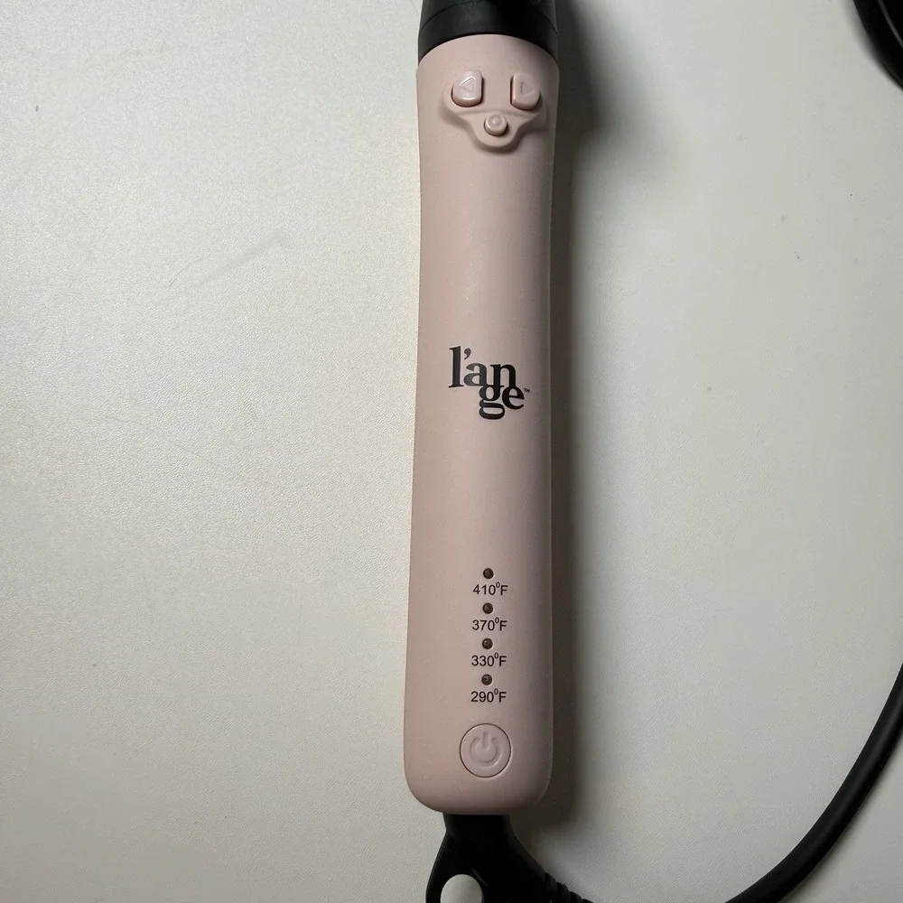 Lange 25MM Titanium Rotating Curling Iron, Color Blush, Le Pirouette - Picture 3 of 7